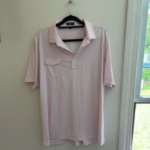 Peter Millar Polo Pastel Pink w/ White Flowers